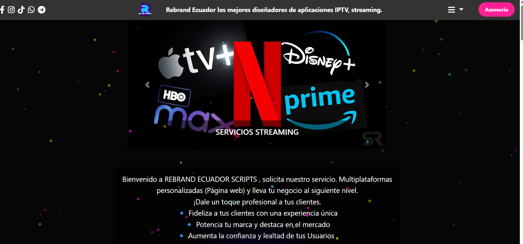 ⚜️𝙈𝙐𝙇𝙏𝙄𝙋𝙇𝘼𝙏𝘼𝙁𝙊𝙍𝙈𝘼 Tienda web  ⚜️